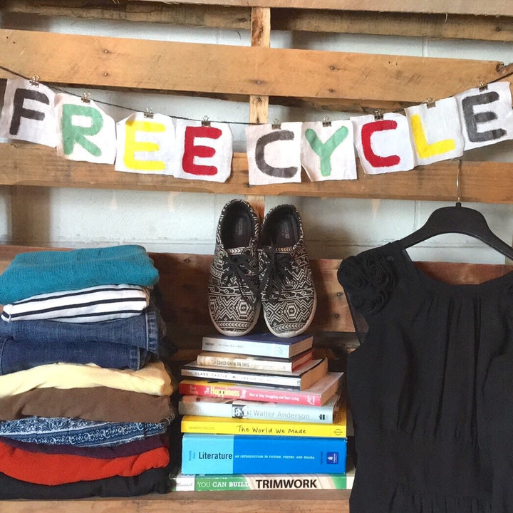 Free-Cycle at Villagers:  Offer what you can, Receive what you need!