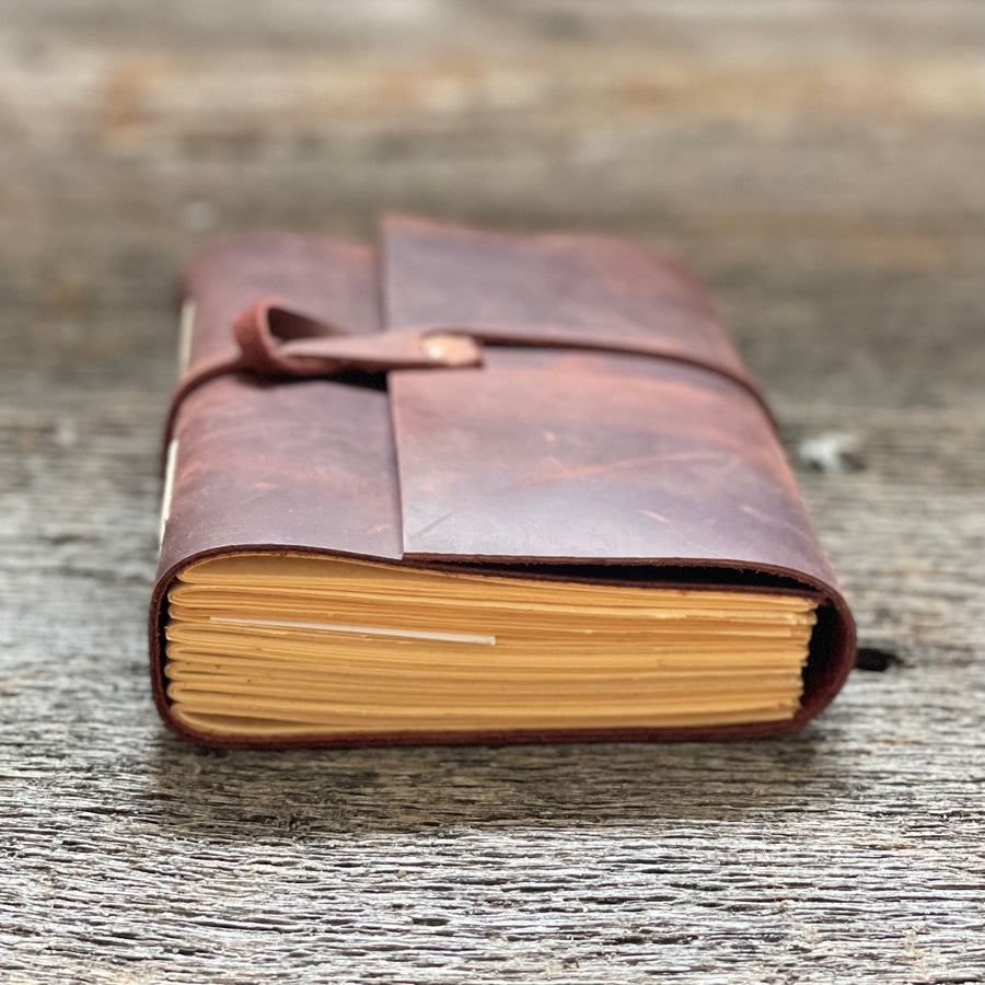 Handmade Hand-stitched Leather Journal