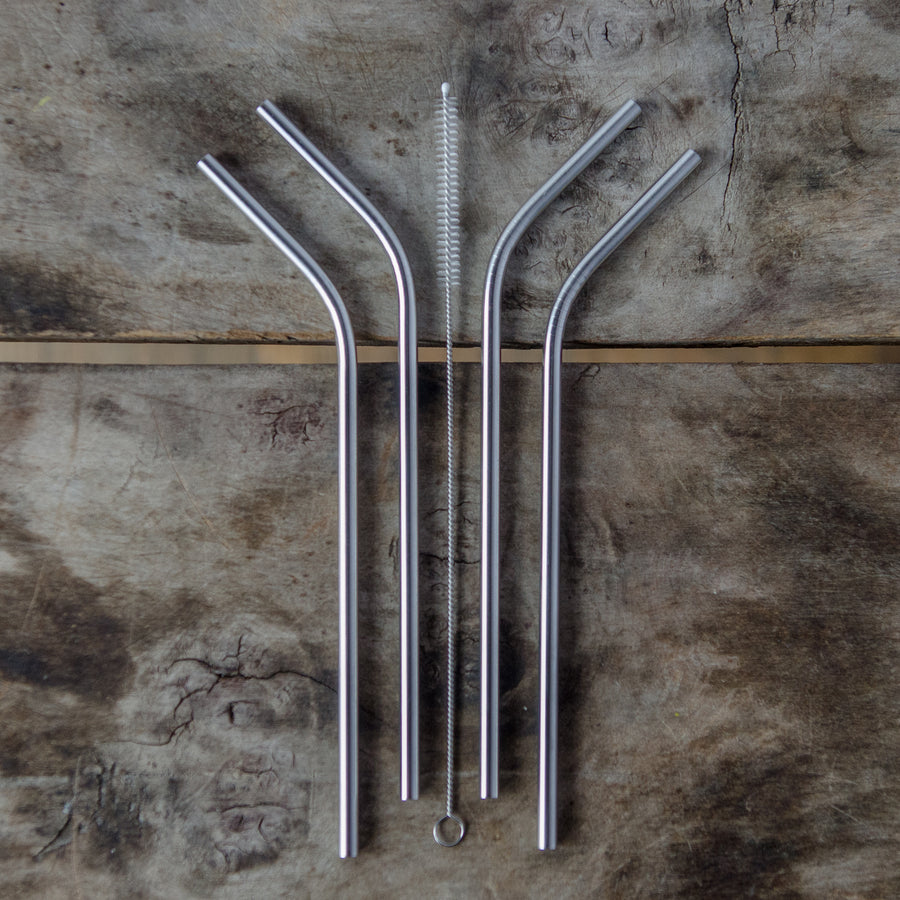 Stainless Steel  Straws, set of 4